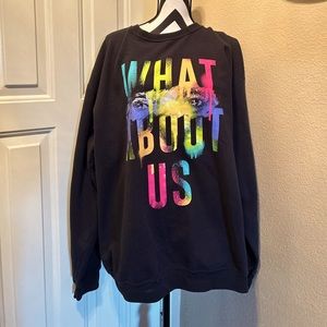 Pink “What about us” concert sweatshirt